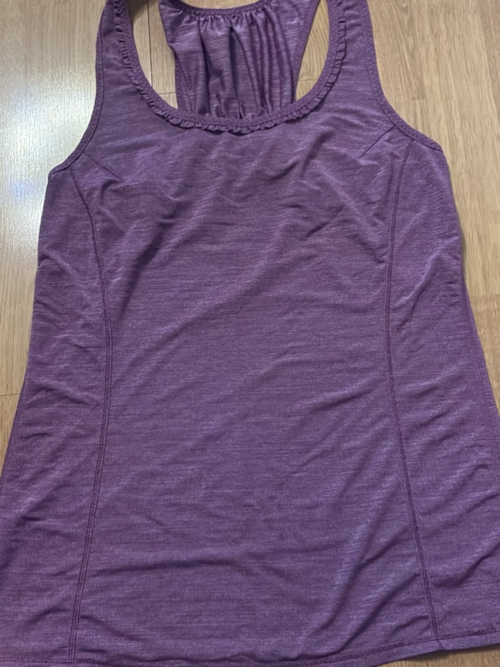 lululemon athletica Purple Racerback Tank Top